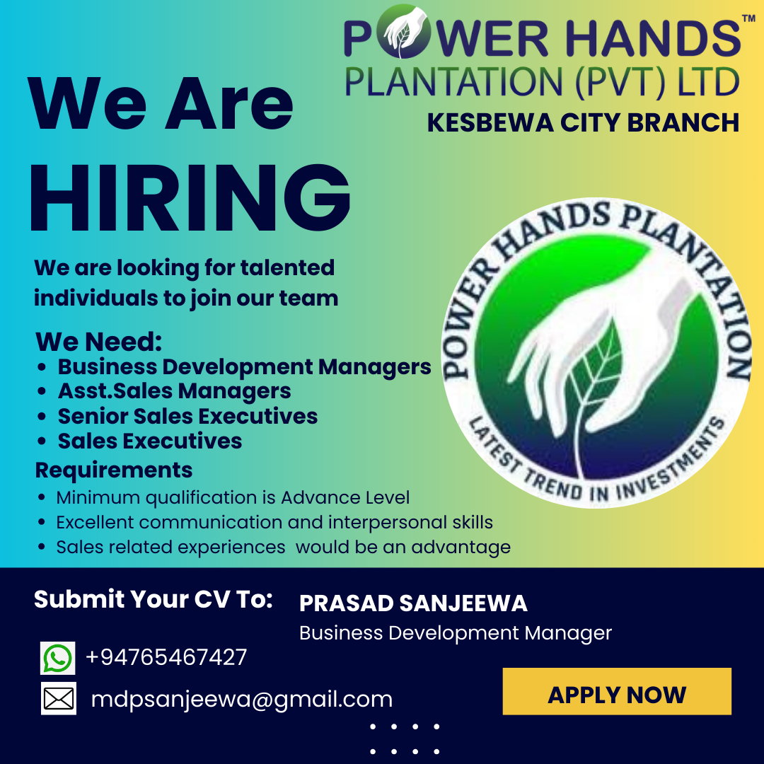 Power Hands Plantation _Kesbewa City Branch